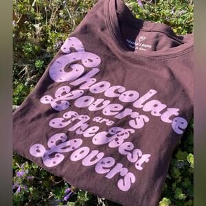 “Chocolate Lovers” Victoria’s Secret Y2K Babydoll Tee